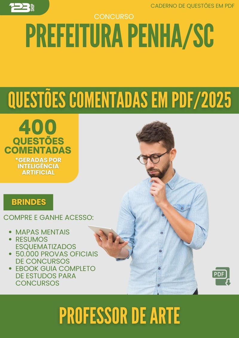 1000 Questões Comentadas para Concurso Advogado Cremam 2025 - 400 Questões