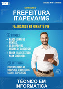Flashcards em PDF para o Concurso Prefeitura Itapeva/MG para Técnico Em Informática - 1000 Flashcards