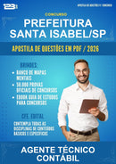 Apostila de Questões para o Concurso Prefeitura Santa Isabel/SP para Agente Técnico Contábil - Mais de 3000 Questões