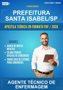 Apostila Teórica para o Concurso Prefeitura Santa Isabel/SP para Agente Técnico de Enfermagem