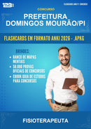 Flashcards Anki para o Concurso Prefeitura Domingos Mourão/PI para Fisioterapeuta - 600 Flashcards