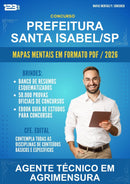 Mapas Mentais para o Concurso Prefeitura Santa Isabel/SP para Agente Técnico Em Agrimensura